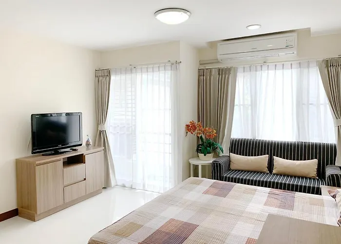 公寓 Charming Resident Near Bts Ekkamai Station